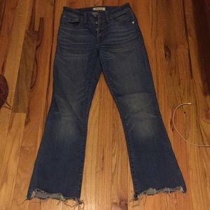 Madewell Cali demi boot cut jeans